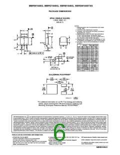 浏览型号MBRD1045G的Datasheet PDF文件第6页