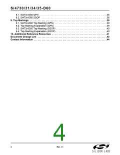 浏览型号Si4734-D60-GM的Datasheet PDF文件第4页