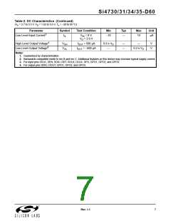 浏览型号Si4734-D60-GM的Datasheet PDF文件第7页