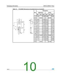 浏览型号T1250-600G的Datasheet PDF文件第10页