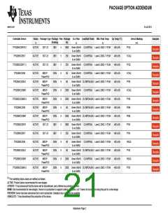 浏览型号TPS2001C-2的Datasheet PDF文件第21页