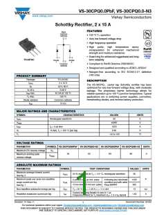 浏览型号VS-30CPQ050-N3的Datasheet PDF文件第1页