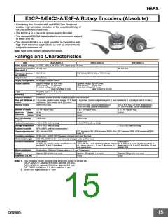 浏览型号Y92C-30的Datasheet PDF文件第15页