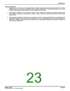 浏览型号033CC0的Datasheet PDF文件第23页