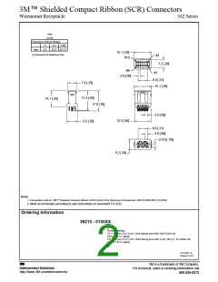 浏览型号36210-0100PL的Datasheet PDF文件第2页