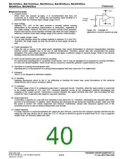 浏览型号BA10324AF-E2的Datasheet PDF文件第40页
