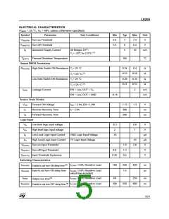 浏览型号L6205PD013TR的Datasheet PDF文件第5页