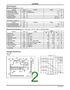 浏览型号LA42071的Datasheet PDF文件第2页