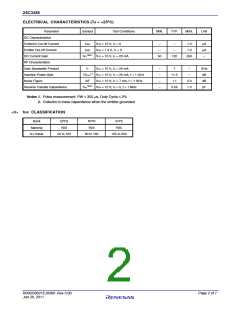 浏览型号2SC3356-A的Datasheet PDF文件第2页