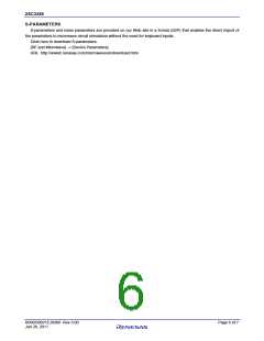 浏览型号2SC3356-A的Datasheet PDF文件第6页
