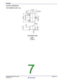 浏览型号2SC3356-A的Datasheet PDF文件第7页
