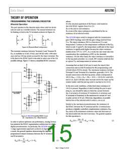 浏览型号AD5290YRMZ100-R7的Datasheet PDF文件第15页