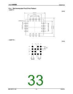 浏览型号AK8975的Datasheet PDF文件第33页