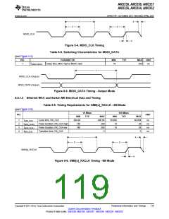 浏览型号AM3352BZCZD80的Datasheet PDF文件第119页