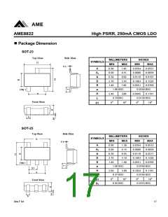 浏览型号AME8822AEVT150Z的Datasheet PDF文件第17页