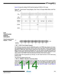 浏览型号ATMEGA8L-8MUR的Datasheet PDF文件第114页