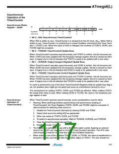 浏览型号ATMEGA8L-8MUR的Datasheet PDF文件第117页