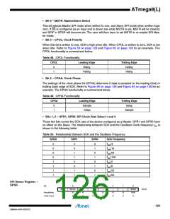 浏览型号ATMEGA8L-8MUR的Datasheet PDF文件第126页