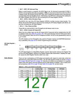 浏览型号ATMEGA8L-8MUR的Datasheet PDF文件第127页
