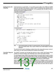 浏览型号ATMEGA8L-8MUR的Datasheet PDF文件第137页