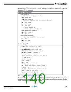 浏览型号ATMEGA8L-8MUR的Datasheet PDF文件第140页