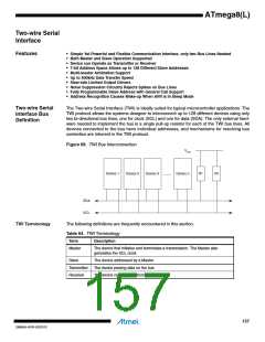 浏览型号ATMEGA8L-8MUR的Datasheet PDF文件第157页