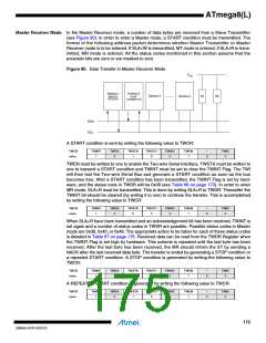 浏览型号ATMEGA8L-8MUR的Datasheet PDF文件第175页