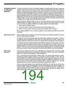 浏览型号ATMEGA8L-8MUR的Datasheet PDF文件第194页