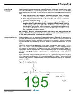 浏览型号ATMEGA8L-8MUR的Datasheet PDF文件第195页
