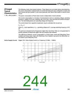浏览型号ATMEGA8L-8MUR的Datasheet PDF文件第244页