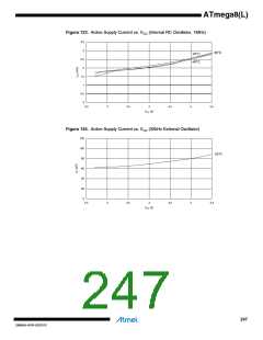 浏览型号ATMEGA8L-8MUR的Datasheet PDF文件第247页