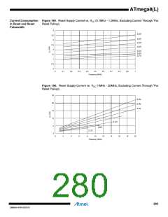 浏览型号ATMEGA8L-8MUR的Datasheet PDF文件第280页