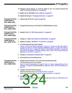 浏览型号ATMEGA8L-8MUR的Datasheet PDF文件第324页