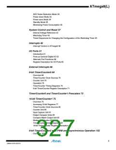 浏览型号ATMEGA8L-8MUR的Datasheet PDF文件第327页