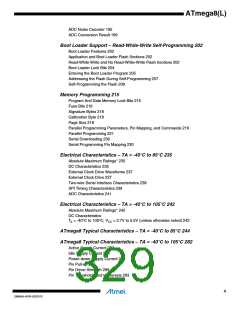 浏览型号ATMEGA8L-8MUR的Datasheet PDF文件第329页