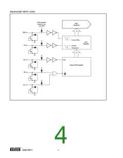 浏览型号DAC7611UB/2K5G4的Datasheet PDF文件第4页