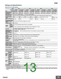 浏览型号E2E-X10D1-M1G的Datasheet PDF文件第13页