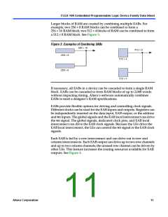 浏览型号EPF10K10QC208-4的Datasheet PDF文件第11页