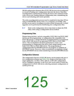 浏览型号EPF10K10QC208-4的Datasheet PDF文件第125页