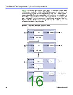 浏览型号EPF10K10QC208-4的Datasheet PDF文件第16页