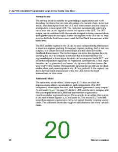 浏览型号EPF10K10QC208-4的Datasheet PDF文件第20页