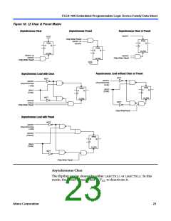 浏览型号EPF10K10QC208-4的Datasheet PDF文件第23页