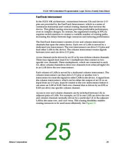 浏览型号EPF10K10QC208-4的Datasheet PDF文件第25页