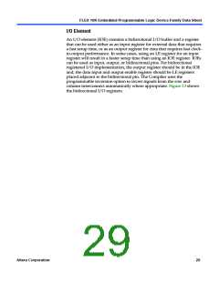 浏览型号EPF10K10QC208-4的Datasheet PDF文件第29页