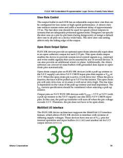 浏览型号EPF10K10QC208-4的Datasheet PDF文件第39页