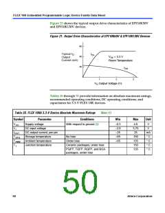浏览型号EPF10K10QC208-4的Datasheet PDF文件第50页