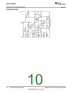 浏览型号LF347N/PB的Datasheet PDF文件第10页