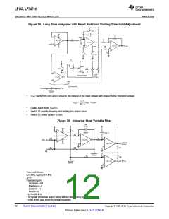 浏览型号LF347N/PB的Datasheet PDF文件第12页