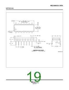 浏览型号LF347N/PB的Datasheet PDF文件第19页