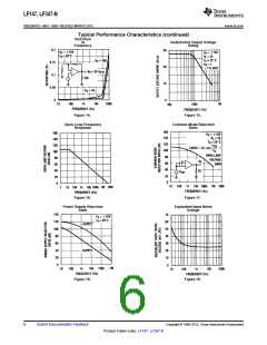 浏览型号LF347N/PB的Datasheet PDF文件第6页